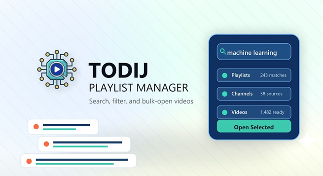Todij Playlist Manager